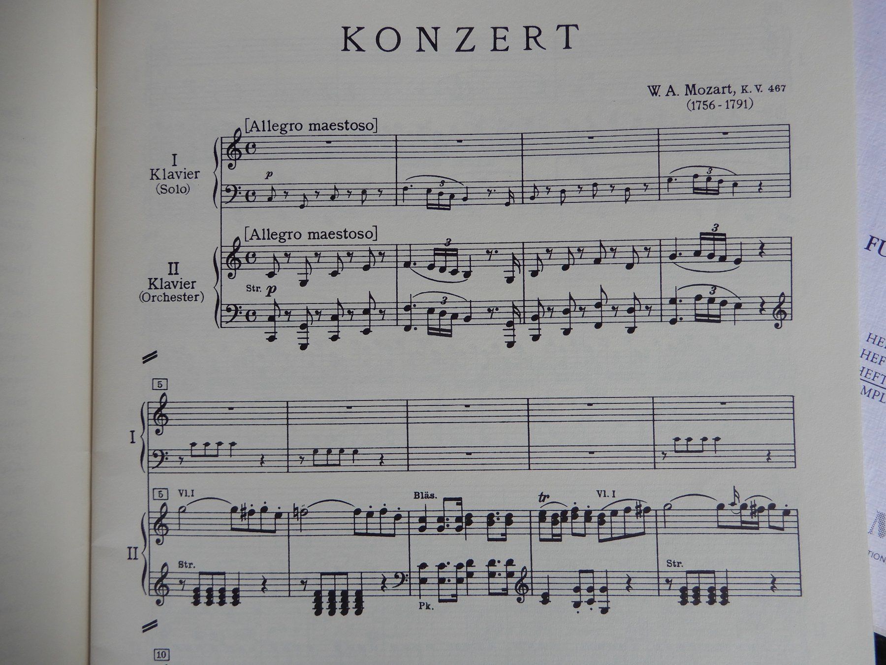 Libri: 7 STK KLAVIERNOTENHEFTE -- KLASSIK – Usato da Huttwil venduto da Kunterbuntli 3