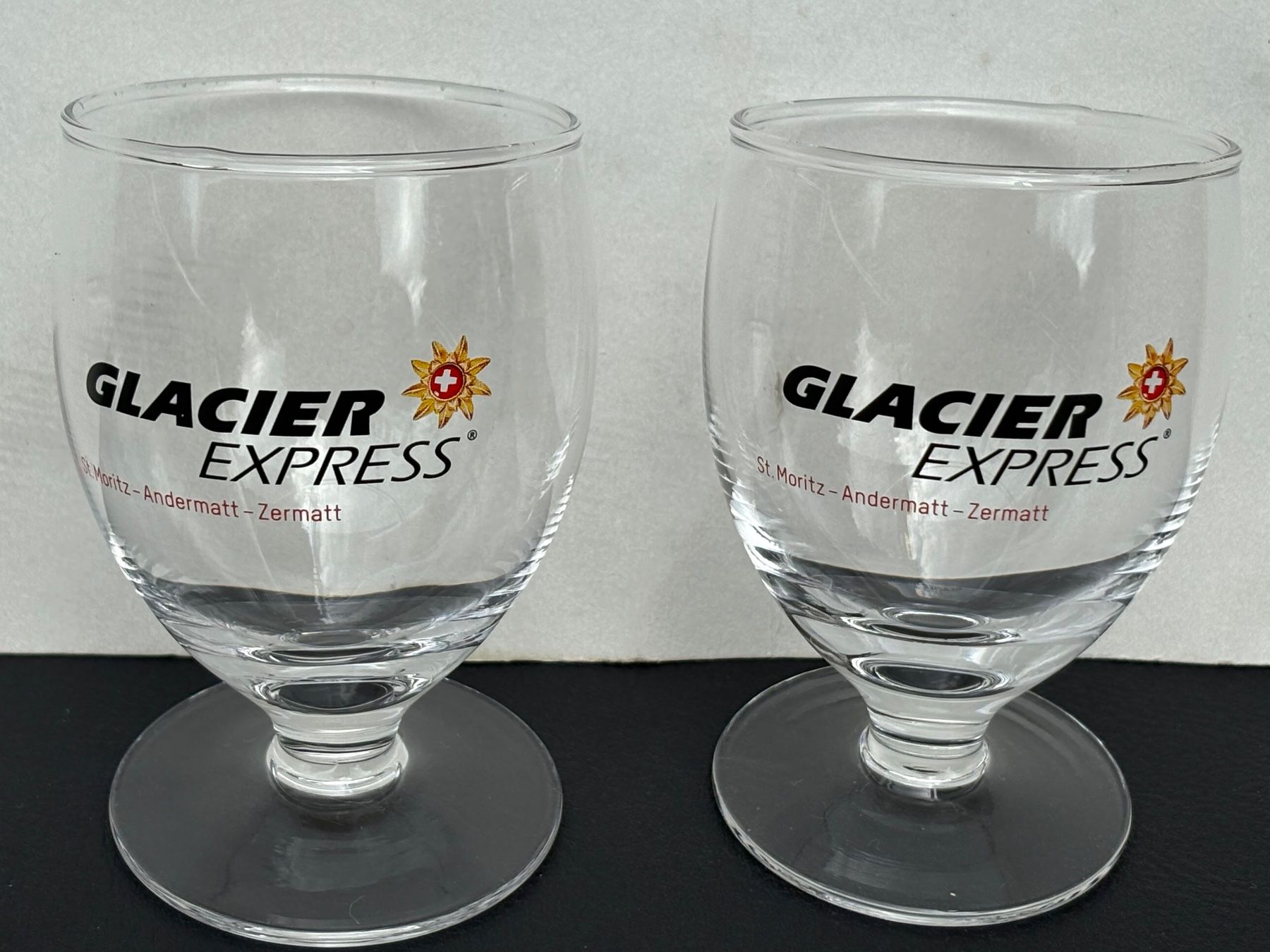 Bicchieri: GLACIER EXPRESS Schräggläser 5 Stück – Usato da Wil SG venduto da rolandsflohland 4