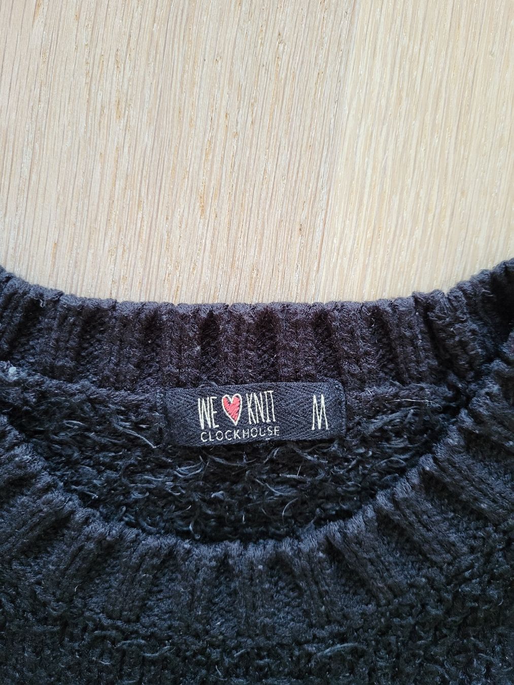 C&A Pullover & Sweatshirts: Warmer Winter-Pullover von WE ❤️ KNIT Clockhouse M schwarz – Gebraucht aus Steffisburg von esneusdaheime 2