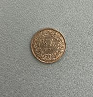 1955 _ 1/2 Franken Silber_Münze