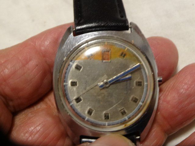 Orologi: TIMEX  ANTIK HEREN UHR,AUTOMATIC-DATE.KRONE PROBLEM-NO WORK – Usato da zürich venduto da ahmad01 7