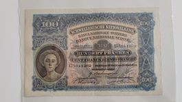 100 Franken 1944, Banknote Schweiz, top Zustand (LP2)