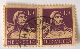 Nr.184 Paar mit Vollstempel