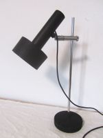 Vintage Tischlampe schwarz verstellbar Metall gebraucht