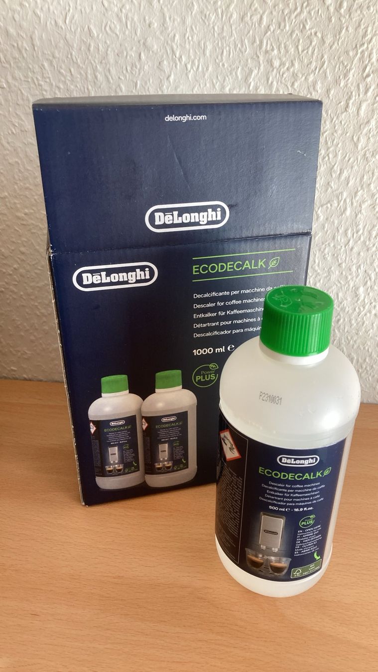 Prodotti di pulizia: Entkalker Ecodecalk von DeLonghi 1 L - letzte Tage! – Nuovo e nell'imballaggio originale da Brunnen venduto da buchsibaer