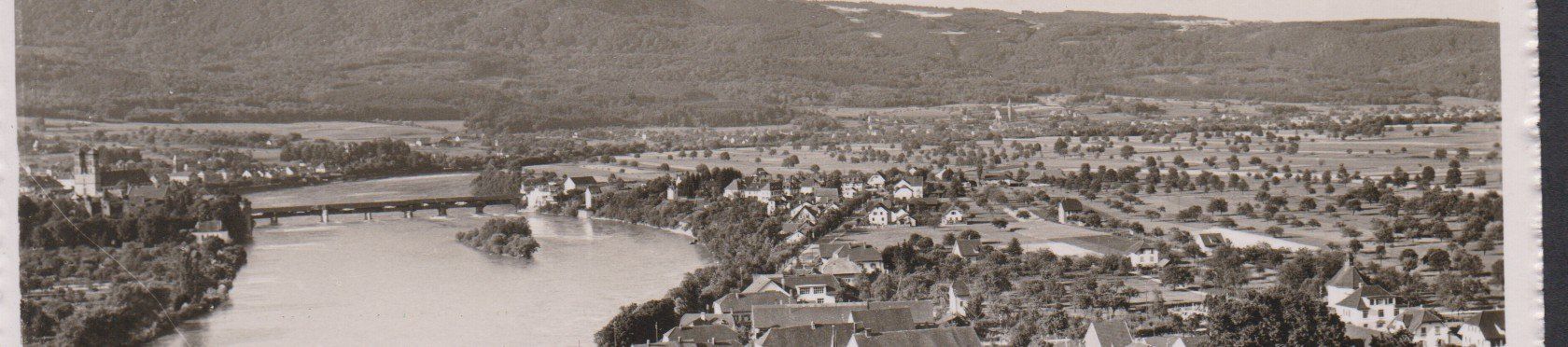 Cartoline postali: Stein (AG)   -   alte Ansichtskarte mit Bahnhof – Usato da Vitznau venduto da Ropaku 2