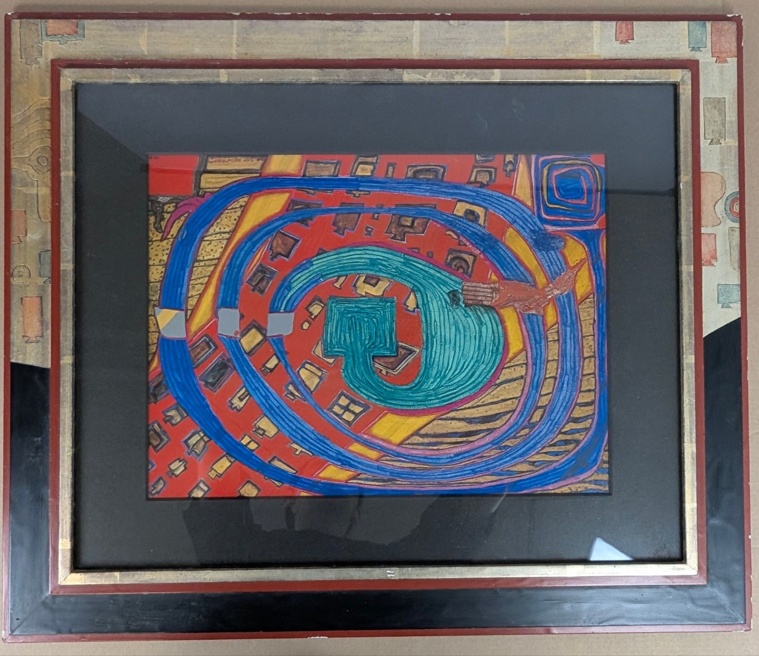 Tableaux: Gemälde Haus im Wind I – D'occasion à Wettingen par Wendemarket