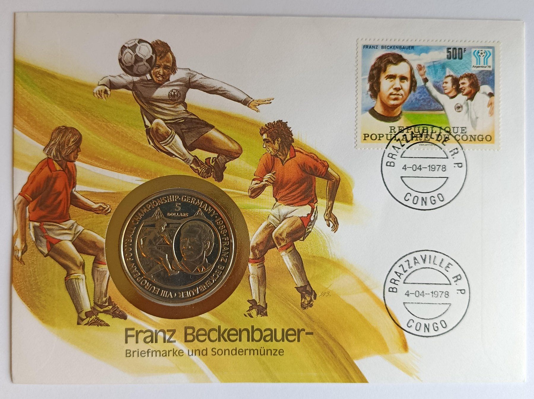 Alle Münzen: Numisbrief Franz Beckenbauer  ab 1 Fr. !! – Gebraucht aus Luzern von Vreneli_1