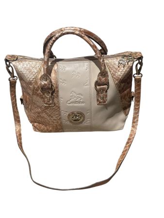 CAVALINHO SHOPPER TASCHE MEGA HINGUCKER LEDER NP 250.-