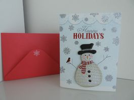 Besondere Weihnachtskarten (Doppelkarten und Kuverts)