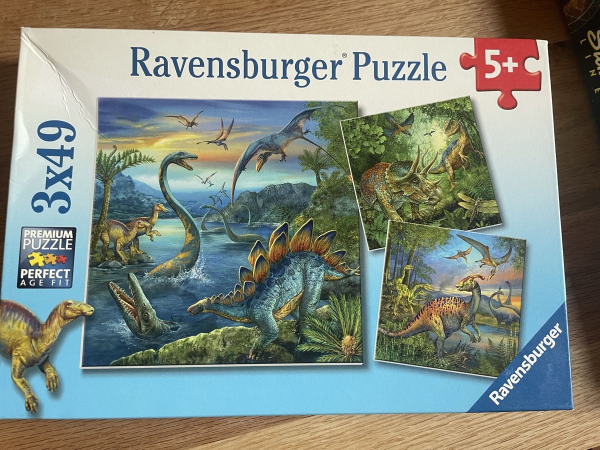 Ravensburger Puzzle: Ravensburger Dinosaurier Puzzle NEU – Nuovo e nell'imballaggio originale da Subingen venduto da arwen80