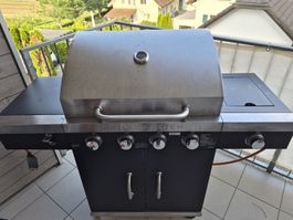 Grillmeister Gasgrill mit  Abdeckung gebraucht