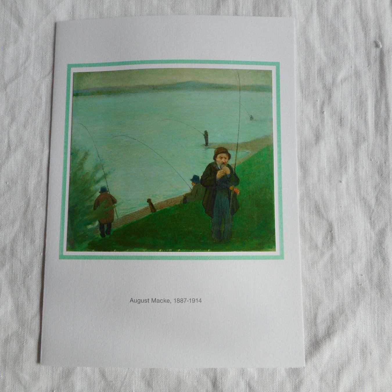 Cartoline postali: Kunstkarte - August Macke – Nuovo e nell'imballaggio originale da Niederlenz venduto da Berghem