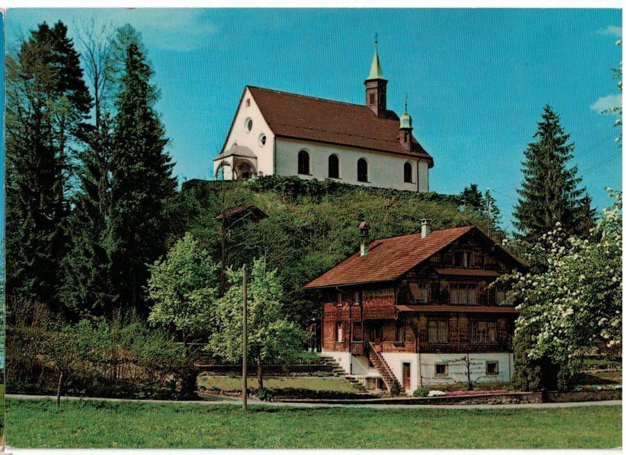 Cartoline postali: Flüeli-Ranft, Kapelle – Usato da Frauenfeld venduto da POML