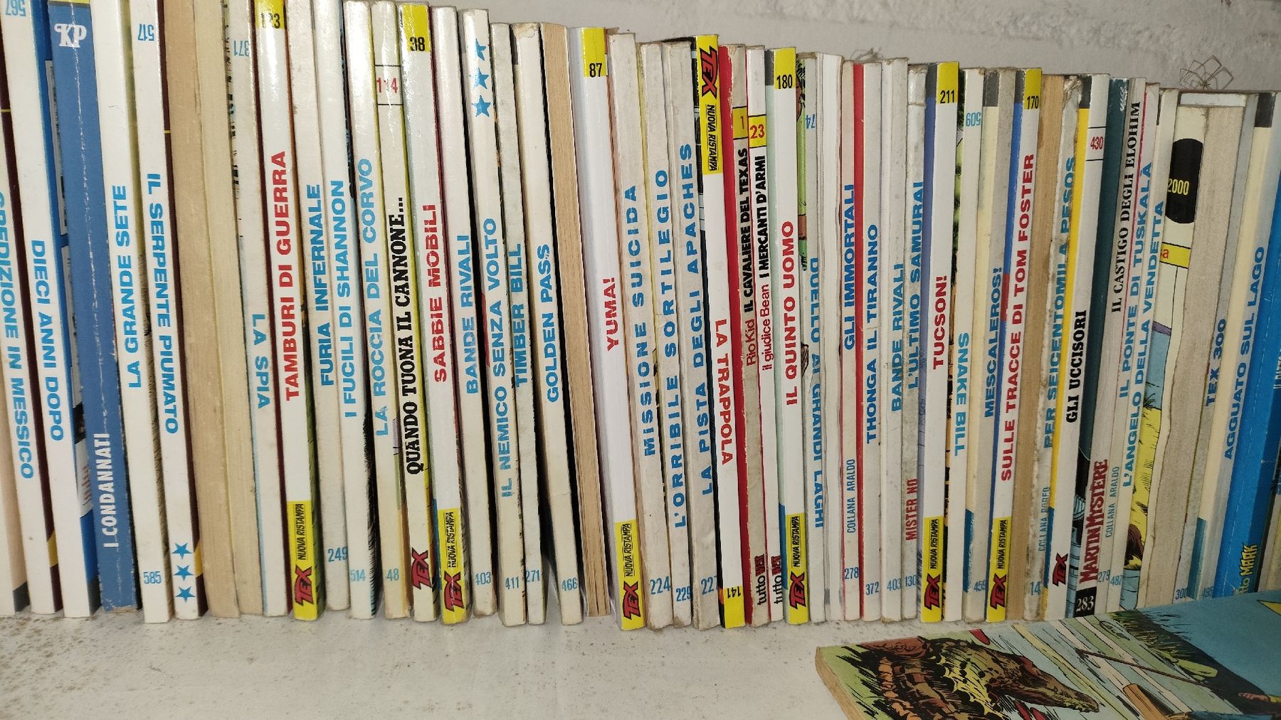 Fumetti: Comic Sammlungs-Konvolut: Tex Willer & Bonelli Klassiker – Usato da Oberurnen venduto da Mediapoint8 1