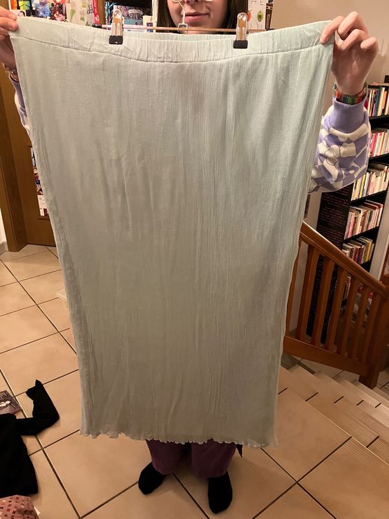 Femmes Jupes courtes - en Satin vert pour taille haute Violet
