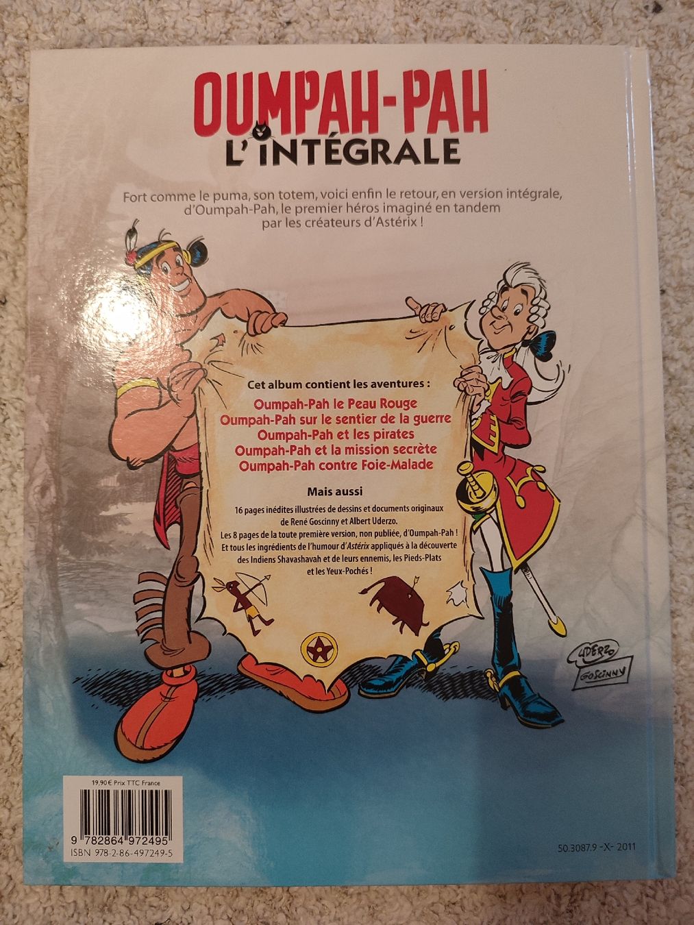 Fumetti: Oumpah-Pah - L'intégrale - EO - TBE – Usato da Bougy-Villars venduto da Vogue 2