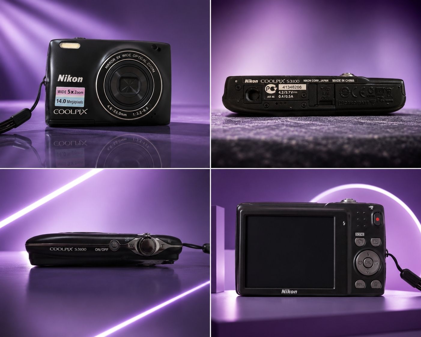 Nikon Fotocamera: Nikon COOLPIX S3100 Digitalkamera 14.0 – Usato da Huttwil venduto da ser_gn9l
