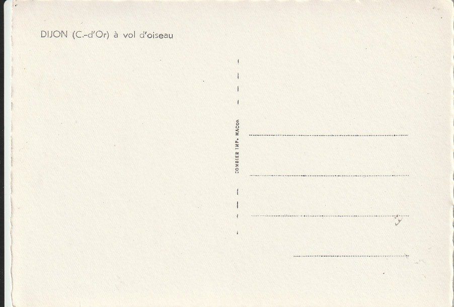 Cartoline postali: Ansichtskarte Dijon, ungelaufen – Usato da Zürich venduto da 1BJM5 1
