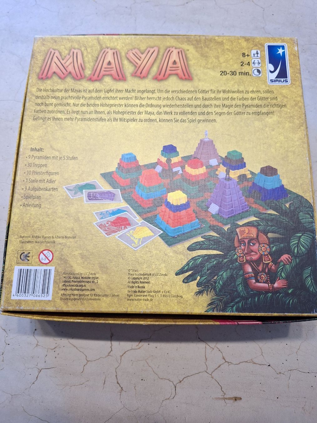 Giochi: Maya Brettspiel – Nuovo (secondo la descrizione) da Schaffhausen venduto da Mipakr 1