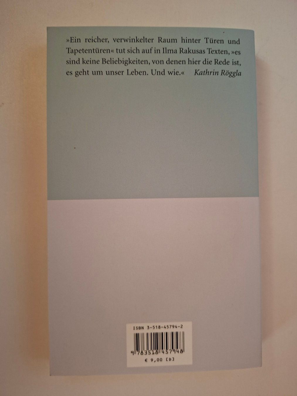 Libri: Ilma Rakusa: Durch Schnee – Usato da Dietikon venduto da Buchantiqdietikon 1