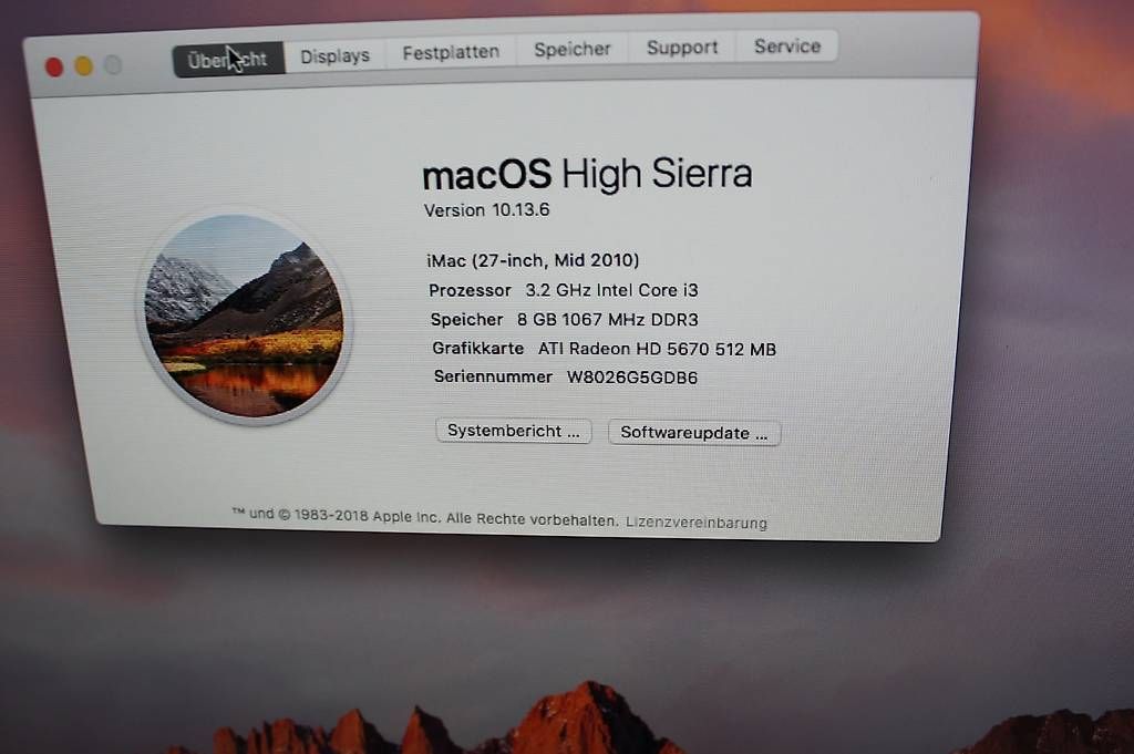 PCs: Update Imac + Mac Mini + Mini-Computer abzugeben – Gebraucht aus Lanzenhäusern von kakali50 4