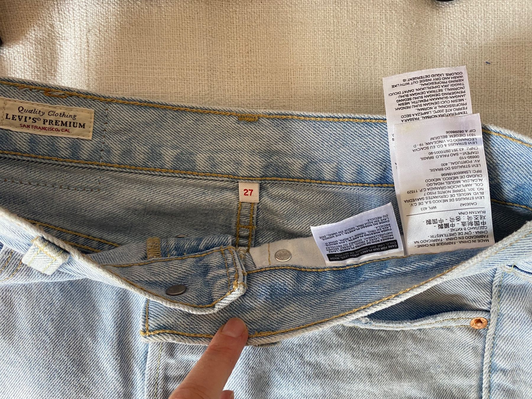 Gonne: LEVI‘s Jeansjupe Grösse S – Usato da Zürich venduto da reg_gzn5 2
