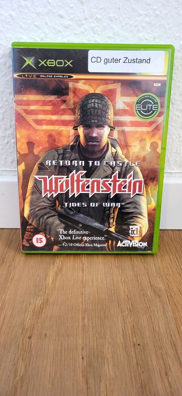 Microsoft Giochi: Xbox - Return to Castle Wolfenstein Tides of War – Usato da Münsingen venduto da DigitaleSpielecke