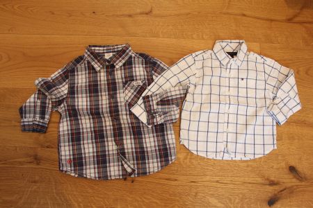 2 Hemden, Grösse 86 +Grösse 92/98, Tommy Hilfiger + s.Oliver