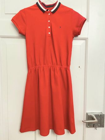 Tommy Hilfiger, Polokleid, Gr. 164, Cotton