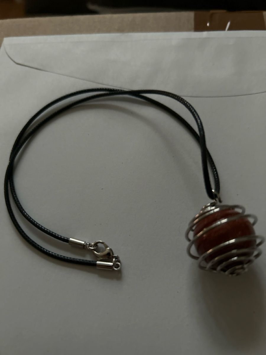 Anhänger: Letzte Chance: Edler Goldfluss-Anhänger mit Spirale – Neu (gemäss Beschreibung) aus Rüti ZH von Masken 1