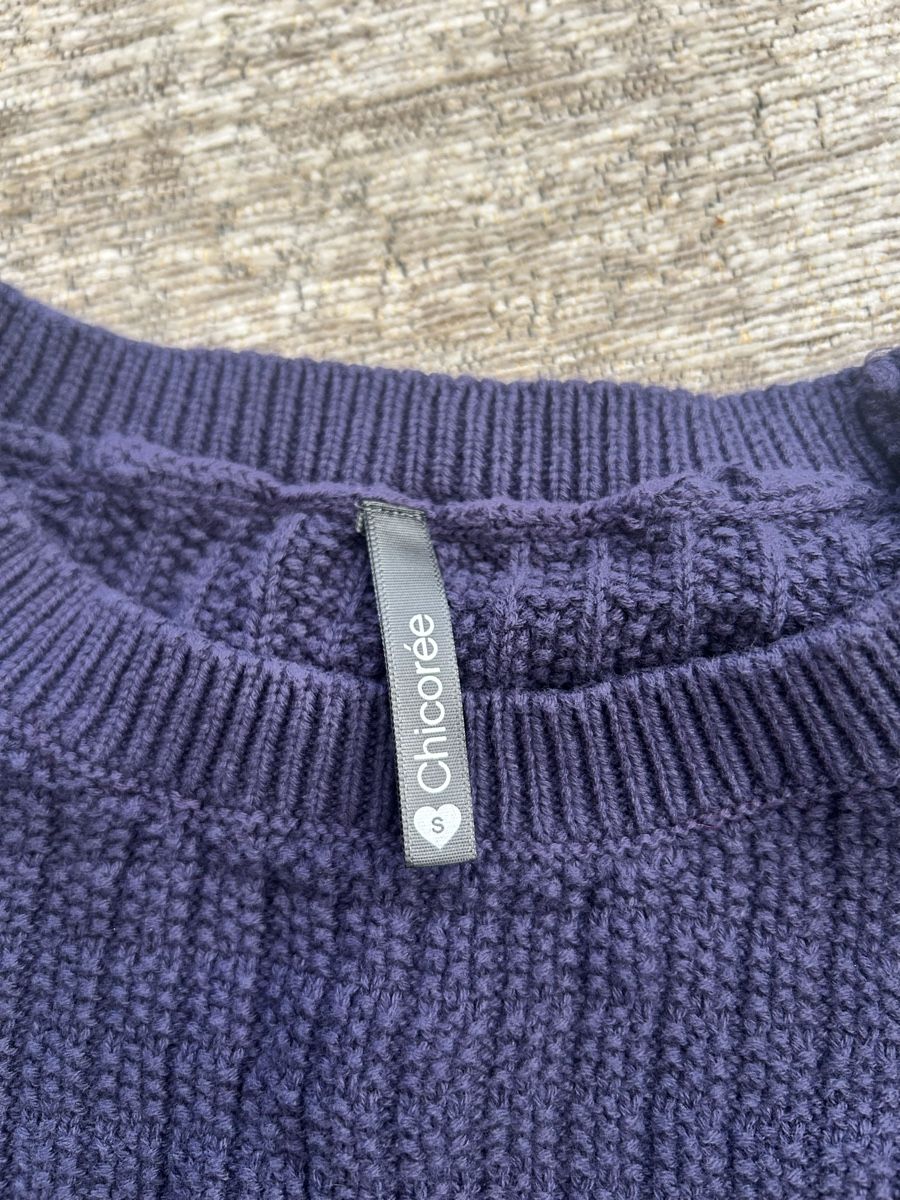 Pullover & Sweatshirts: Pull-over Chicorée bleu marine avec poches taille S – Neu (gemäss Beschreibung) aus St-George von elena27 2