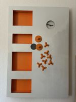 Whiteboard magnétique avec horloge et tous ces utiles 