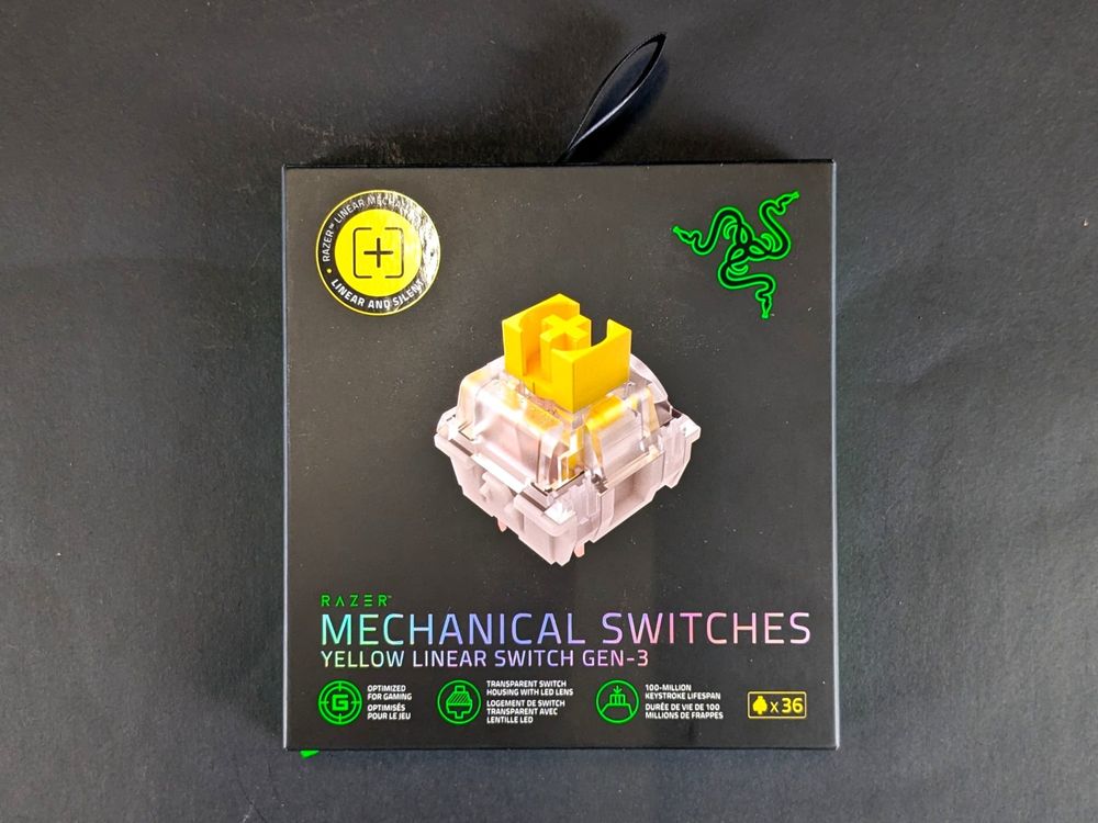 RAZER YELLOW SWITCH GEN-3 SET (Neu (gemäss Beschreibung)) in Dintikon ...