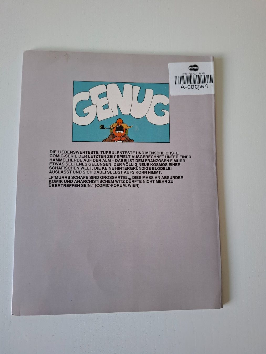 Fumetti: Albträume - Tierisch - Comics von F'Murr – Usato da Jegenstorf venduto da rudostra 1