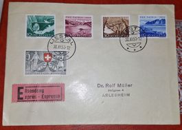 Pro Patria 1953 Satzbrief 