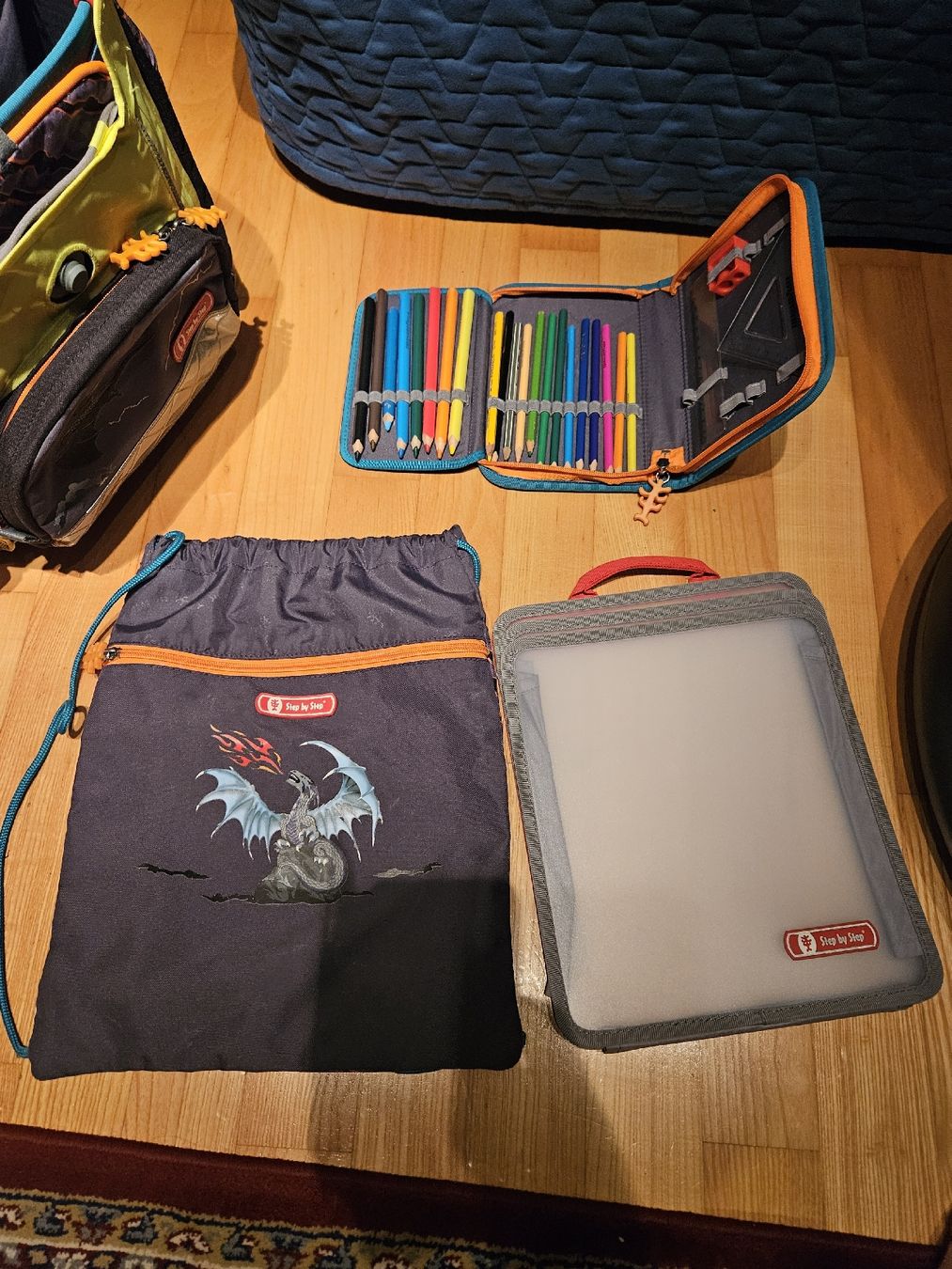 Borse & Zaini: Schultasche-Set "Touch2-Fire Drogan"4-tlg – Usato da Dietlikon venduto da metzgi82 4
