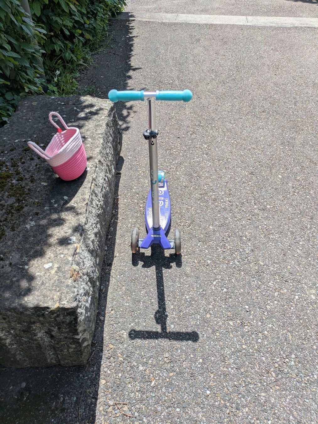 Micro Kickboard: Maxi Micro, mit Korb + Leuchtgriffen! – Usato da Wettswil venduto da Damuscle 2