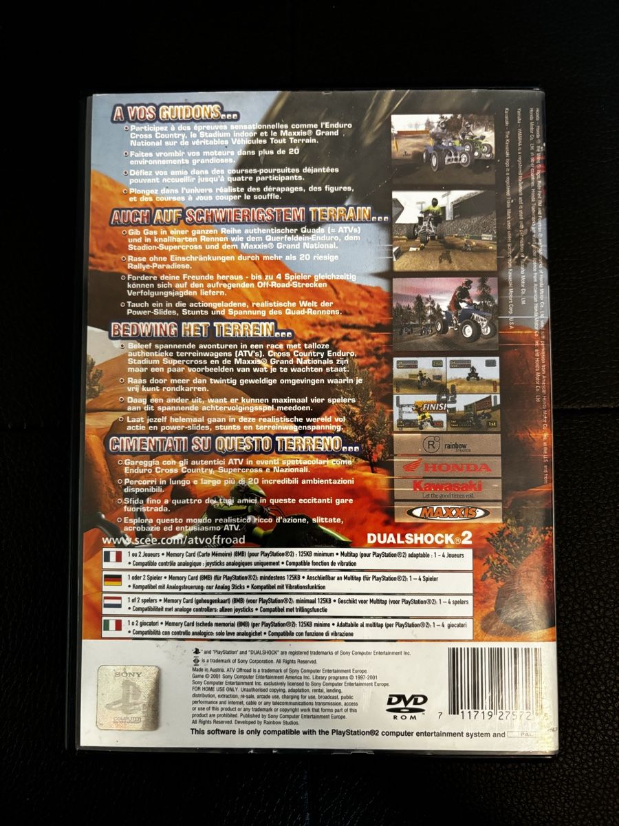 Giochi: ATV Offroad - PS2 – Usato da Balgach venduto da robkgu 1