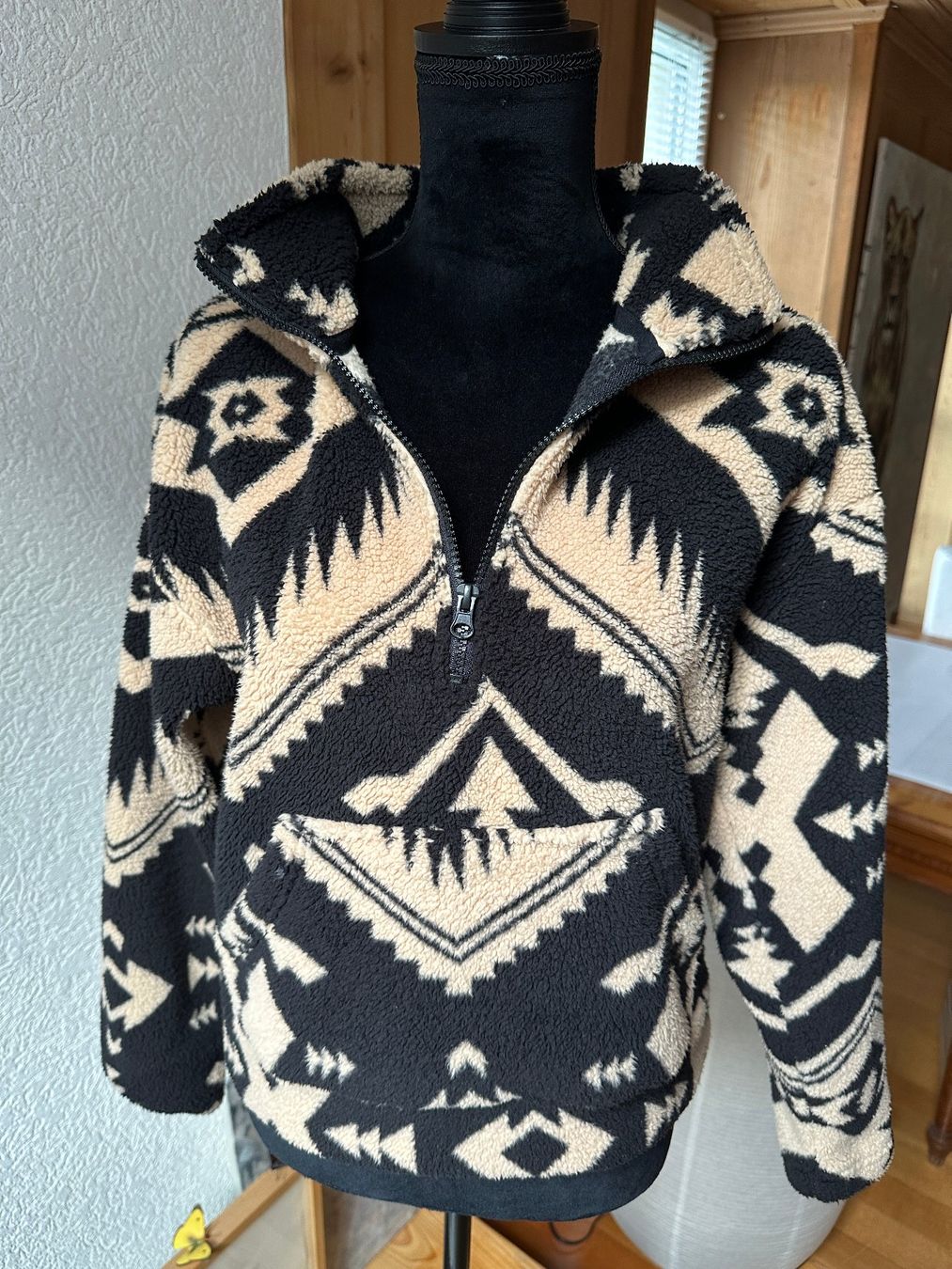Pullover & Sweatshirts: Fleece Pulli warm tolles Muster S – Gebraucht aus Gümmenen von FelizitasHermann 3
