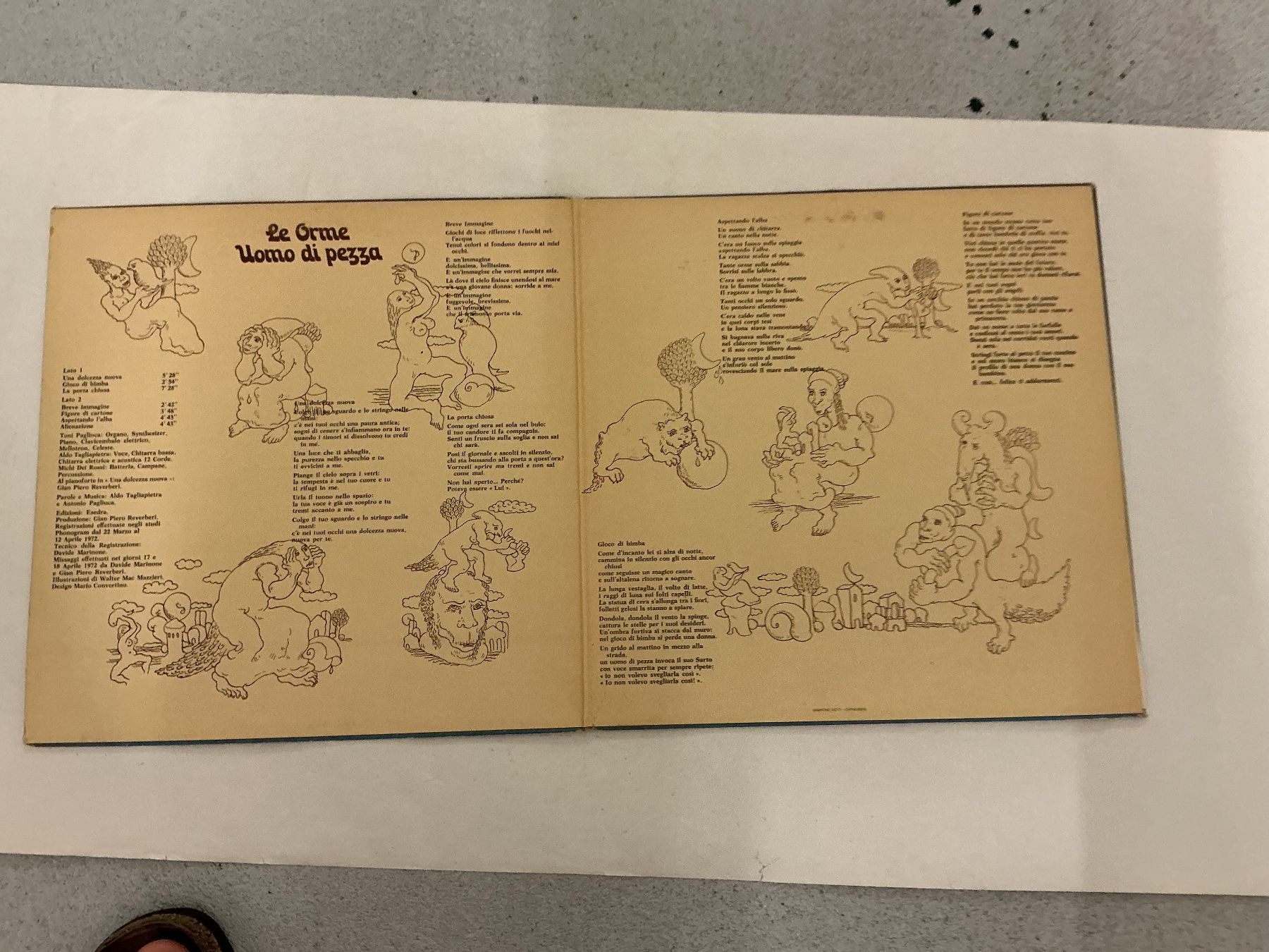 Schallplatten: Le Orme LP -  Uomo di pezza (VG+) – Gebraucht aus Winterthur von Tumko-Vinyl 2
