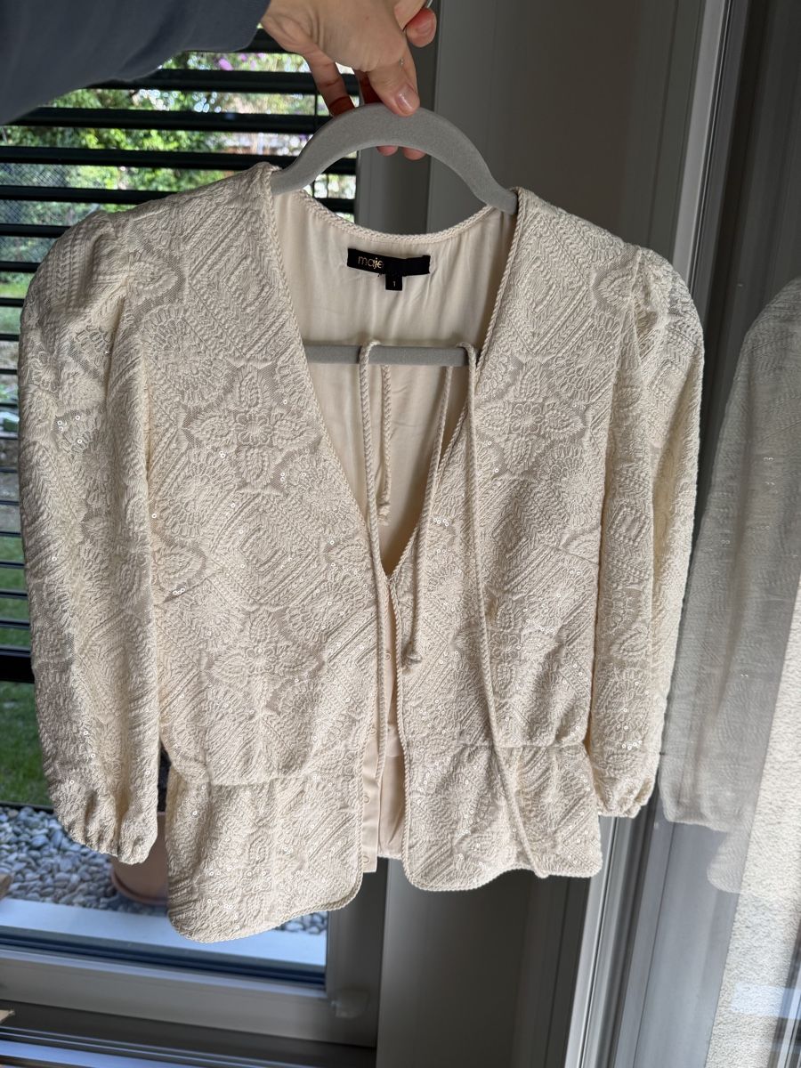 Maje Camicette: Maje blouse - lace , S size – Nuovo (secondo la descrizione) da Corsier GE venduto da Karol_save_planet 5