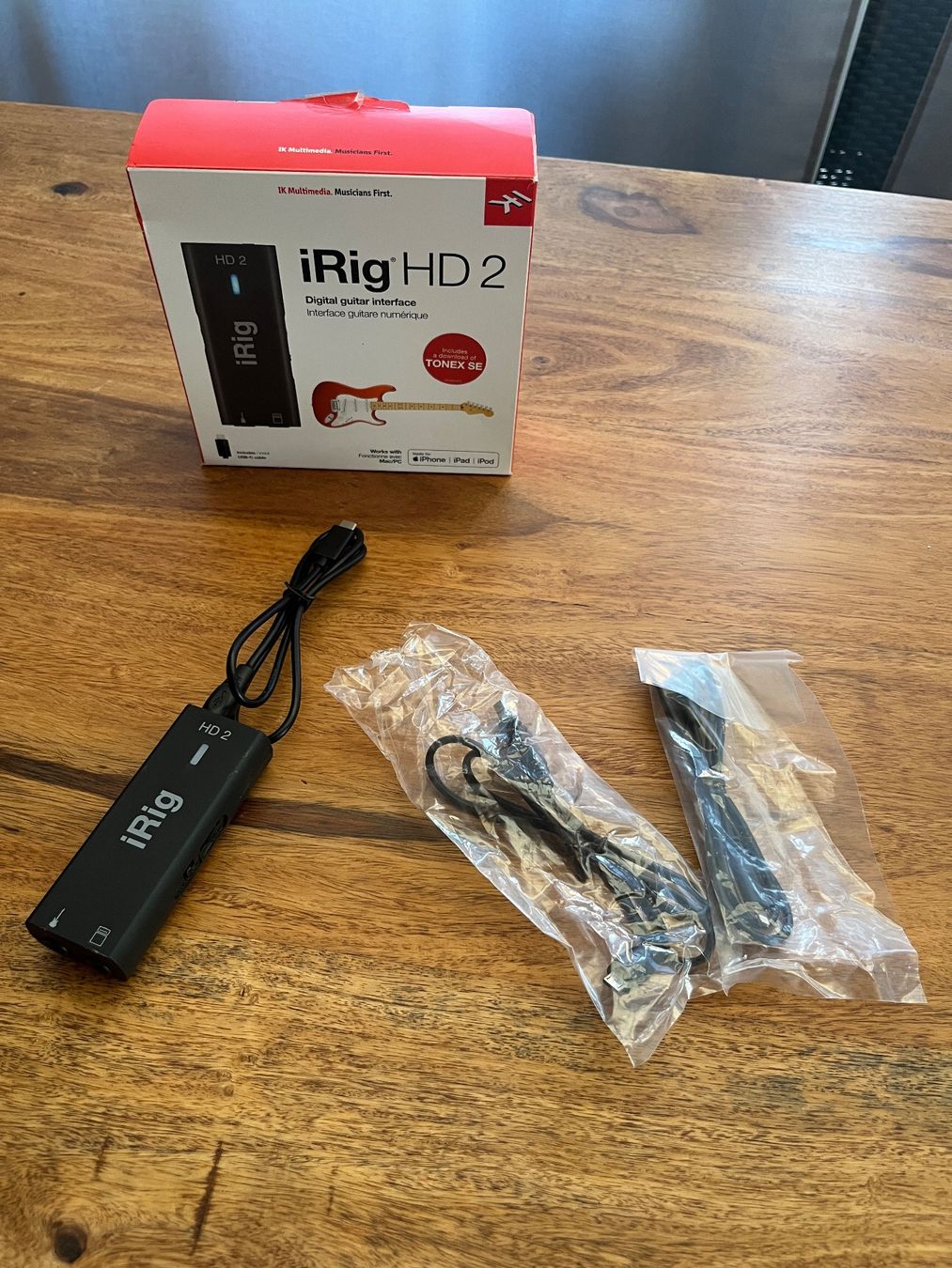 IK Multimedia Attrezzatura per studi di registrazione: IK Multimedia iRig HD 2 Gitarren Interface – Usato da Brütten venduto da Danisp