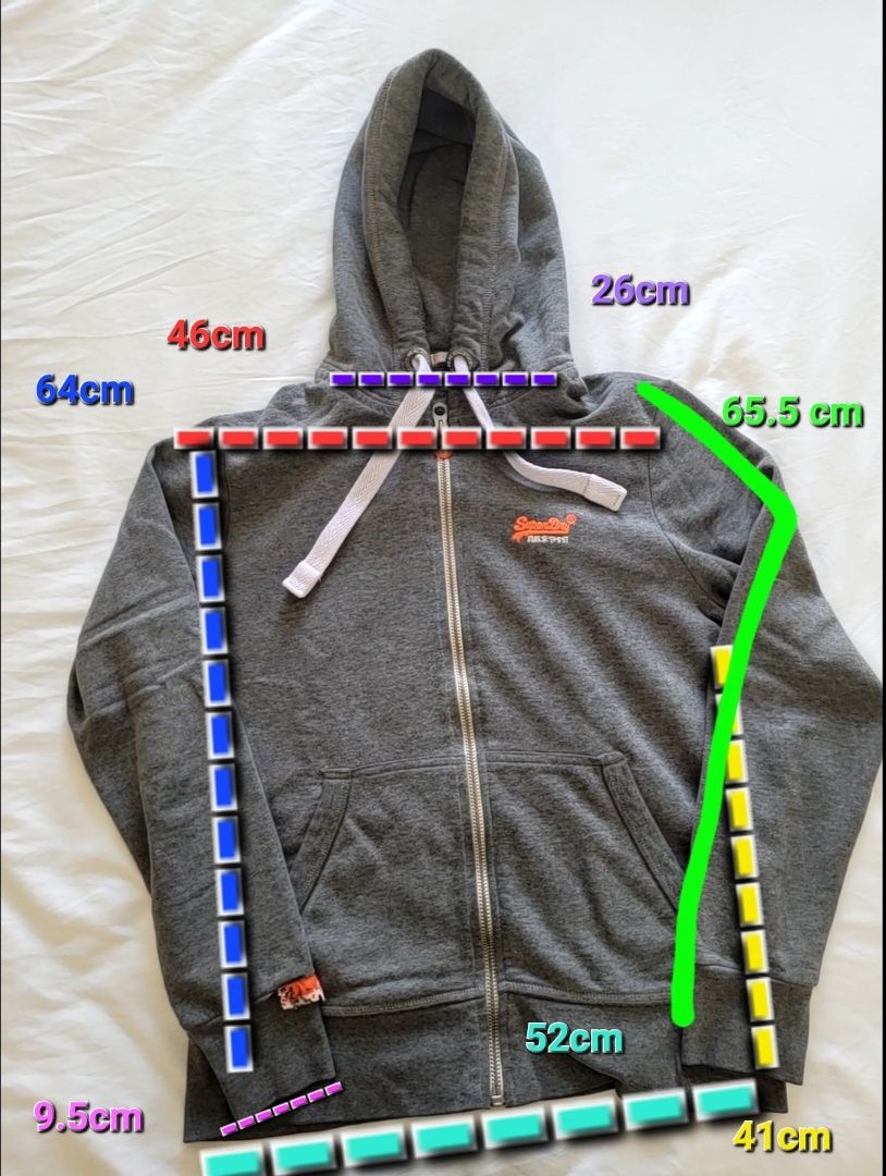 Superdry Giacche: 2. Superdry veste à capuche gris -  taille M – Usato da Villars-sur-Glâne venduto da m66_dch5 6