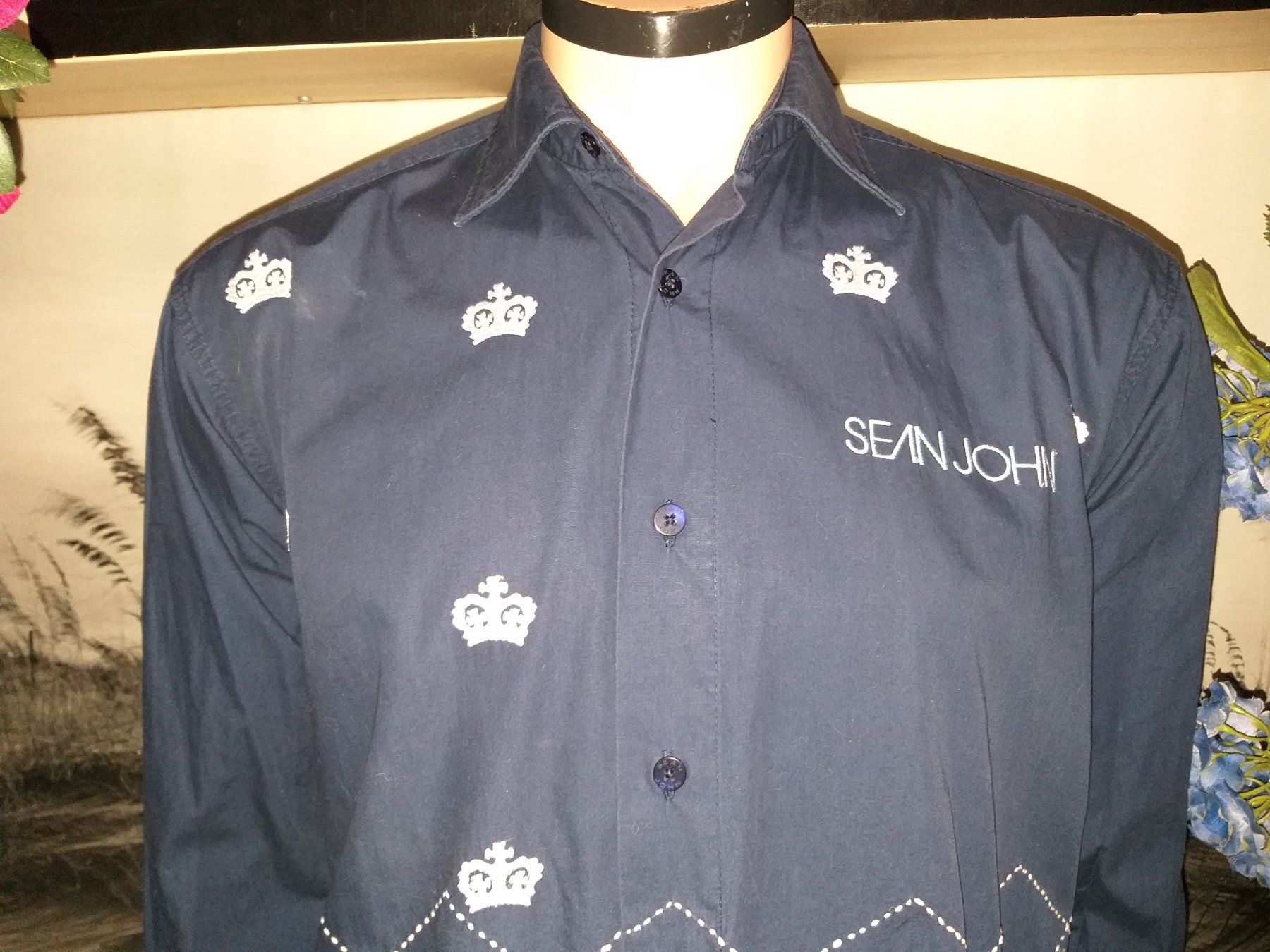 Camicie: SEAN JOHN Chemise / Hemd taille / Grosse M – Usato da Cossonay-ville venduto da Super-Price-Quality 1