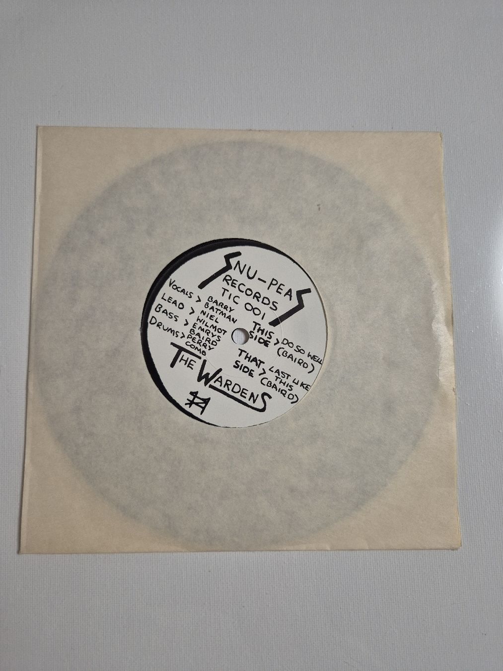 Dischi in vinile: The Wardens - Last Like This do so well - Single 7 – Nuovo (secondo la descrizione) da Uster venduto da newwave0 1