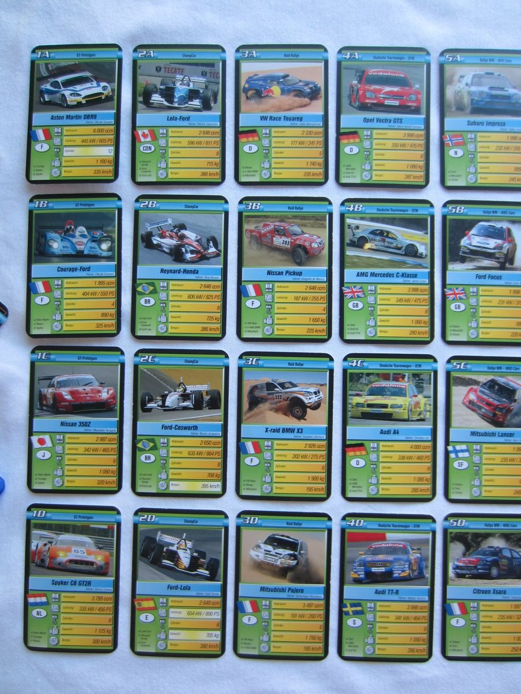 Ravensburger Giochi: Quartett Motor Sport Ravensburger Spielkarten – Nuovo (secondo la descrizione) da Sursee venduto da Tschiger 2