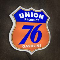 UNION PRODUCT 76 GASOLINE LED Leuchtreklame Vintage Style