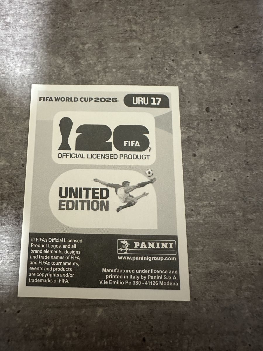 Panini Carte collezionabili: URU 17 , FIFA WORLD CUP 2026 PANINI  – Nuovo (secondo la descrizione) da Frauenfeld venduto da 1PegPeg1 1