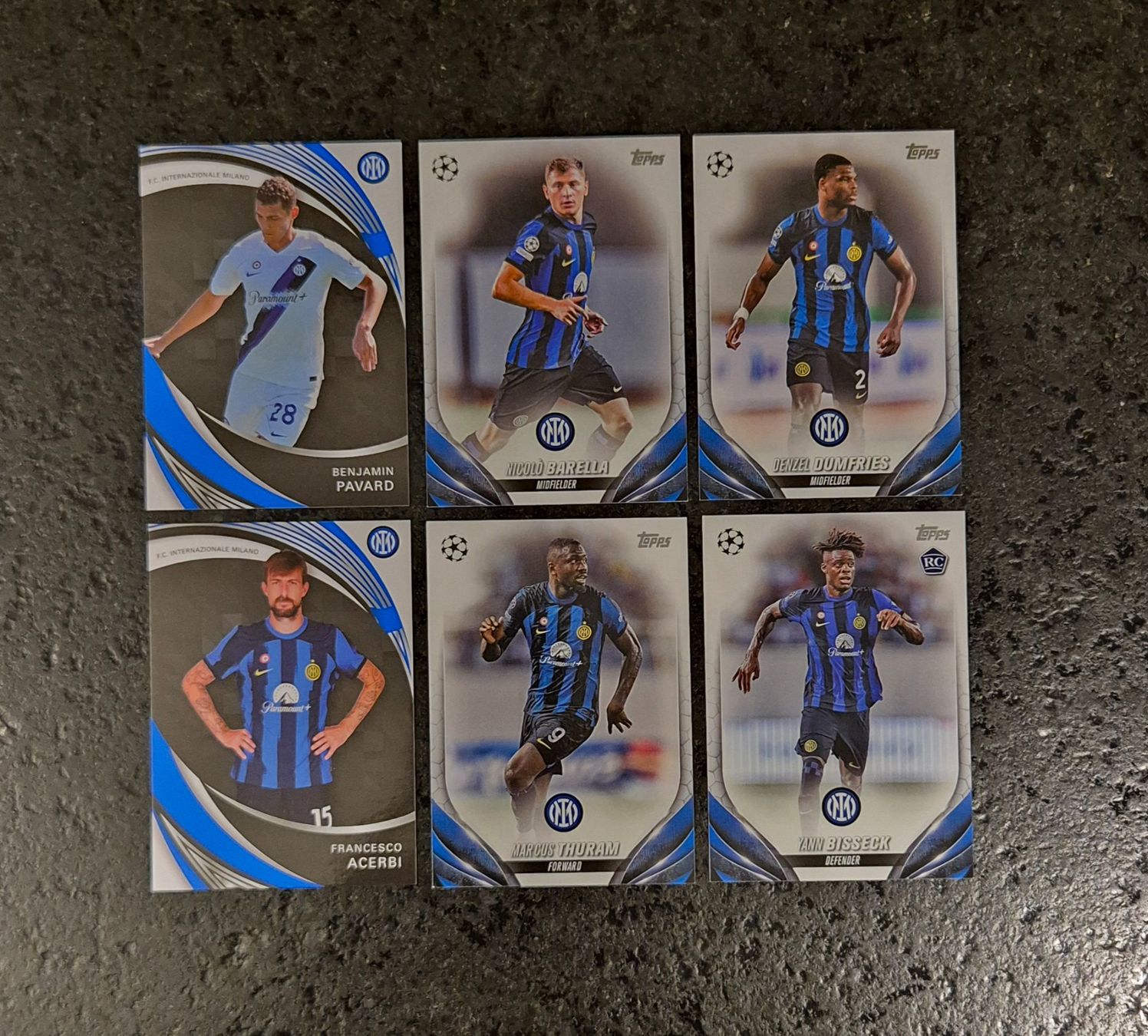 Topps Sammelbilder & Trading cards: Inter Milan Lot - Topps – Neu (gemäss Beschreibung) aus Burg AG von Danoe